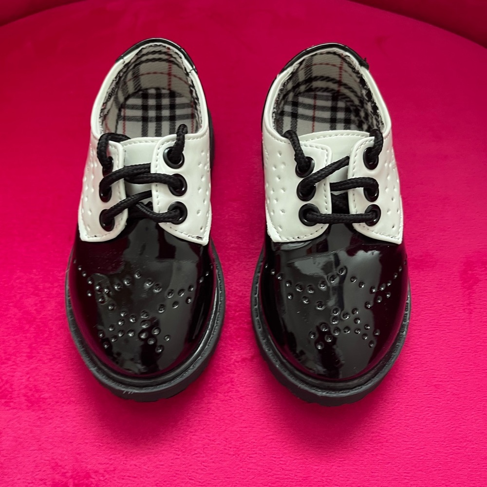 Toddler Dress Shoes Lace-Up Comfort Oxford Shoes